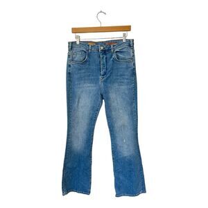 Anthropologie Pilcro |‎ High Rise Button Fly Bootcut Flare Jeans 31